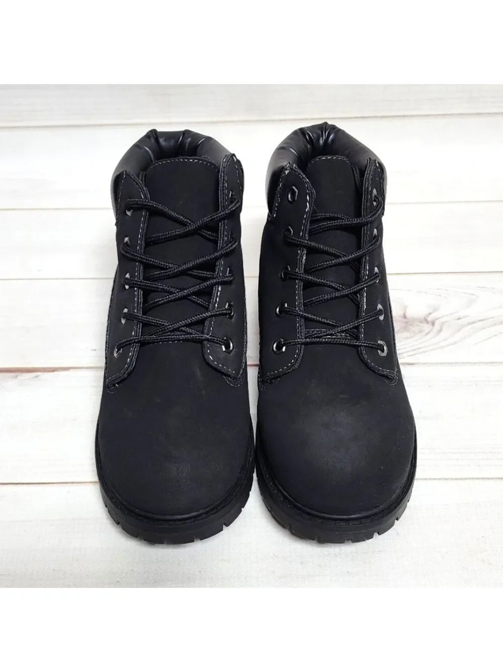 Outbound Trading Co Black Waterproof Boot - New In Box